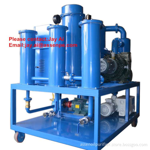 weather-proof portable transformer oil regeneration system